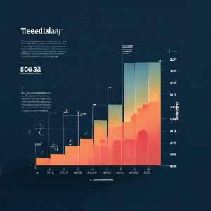 어두운 배경에 빛나는 500과 어제 도장이 오늘의 저울을 기울이는 모습이다