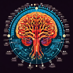 톱니바퀴가 든 뇌가 고정관념으로 사람을 판단하는 정신적 지름길을 표현한 모습이다.