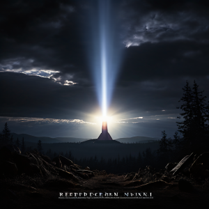 갱신 안내 공지를 중심으로 희망적인 미래를 상징하는 밝은 빛과 잠재적 위험을 암시하는 어두운 그림자가 교차하며 변화의 불확실성을 보여주는 이미지.