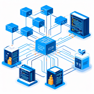 사용자와 중앙 서버가 데이터를 주고받는 사기 정보 공유 데이터베이스의 구조를 설명하는 그림.