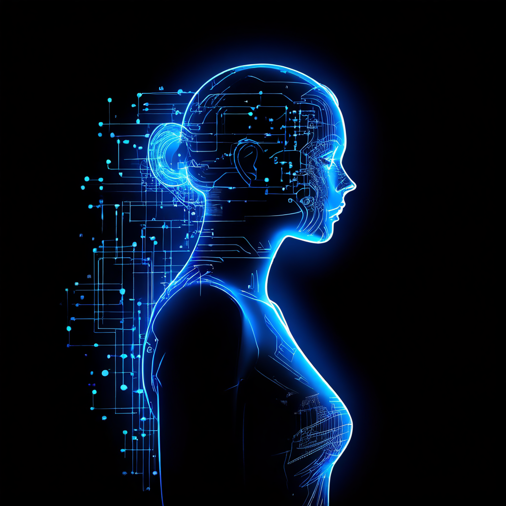 한 전문가가 복잡한 디지털 시스템의 보이지 않는 기술적 장벽과 근본적인 한계를 파악하고 해결책을 찾으려는 모습을 보여주는 개념적 이미지.