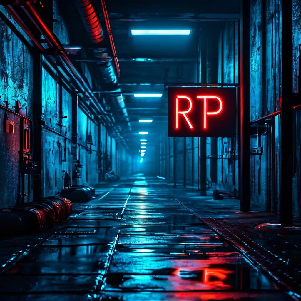 슬롯 게임의 RTP(환수율)가 만드는 그림자를 통해 그 이면에 숨겨진 통계적 함정과 위험성을 경고하며, 높은 수치에 대한 맹신이 가져오는 착시를 보여주는 이미지.