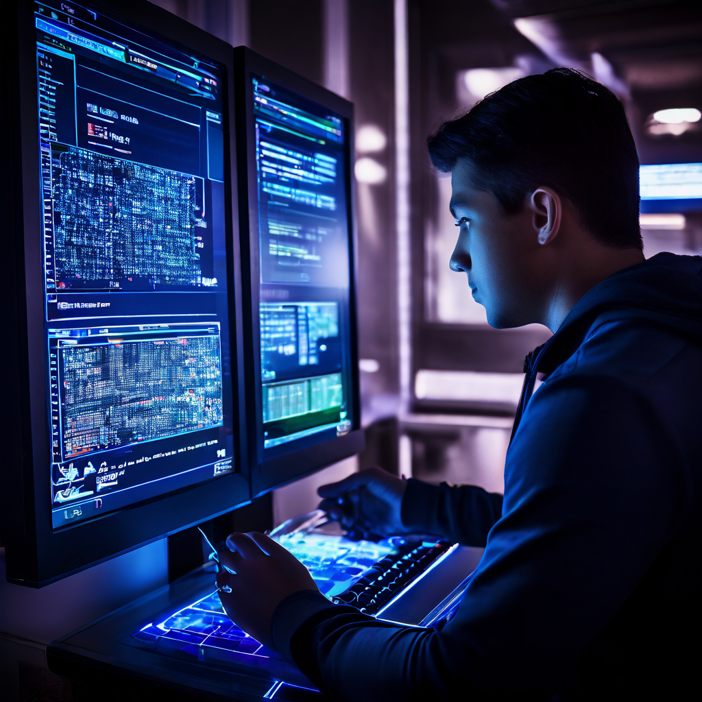 게임 계정 보안을 위해 플레이어가 게임 인터페이스 화면과 공식 인증 데이터 화면을 나란히 놓고 세부 정보를 주의 깊게 비교하며 일치 여부를 확인하는 모습