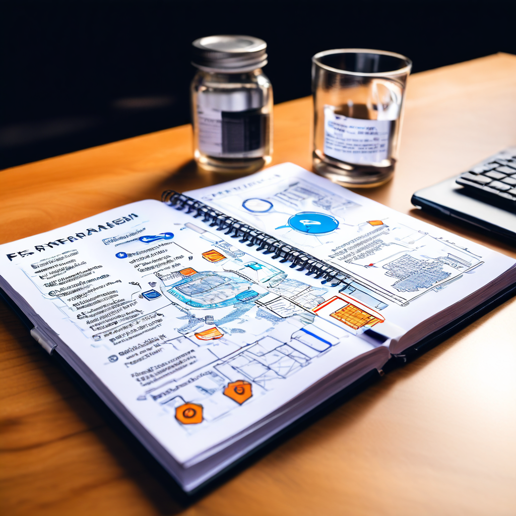 테이블 위에 펼쳐진 실용적인 응급 대응 매뉴얼이 사용자에게 즉시 실행 가능한 단계와 도해를 명확히 제시하는 모습을 담은 이미지입니다.