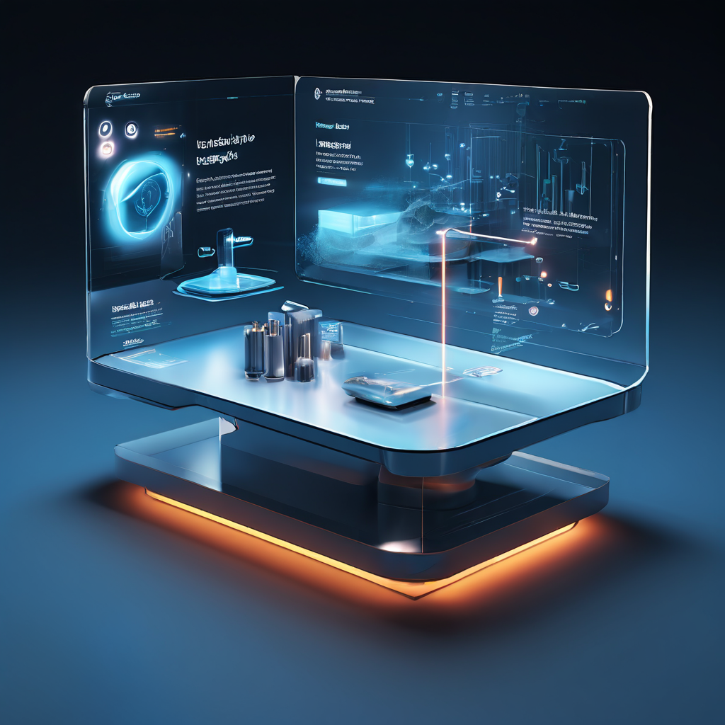 Abstract digital interface showing mismatch between lobby table indicator and detailed availability view, with secure online...