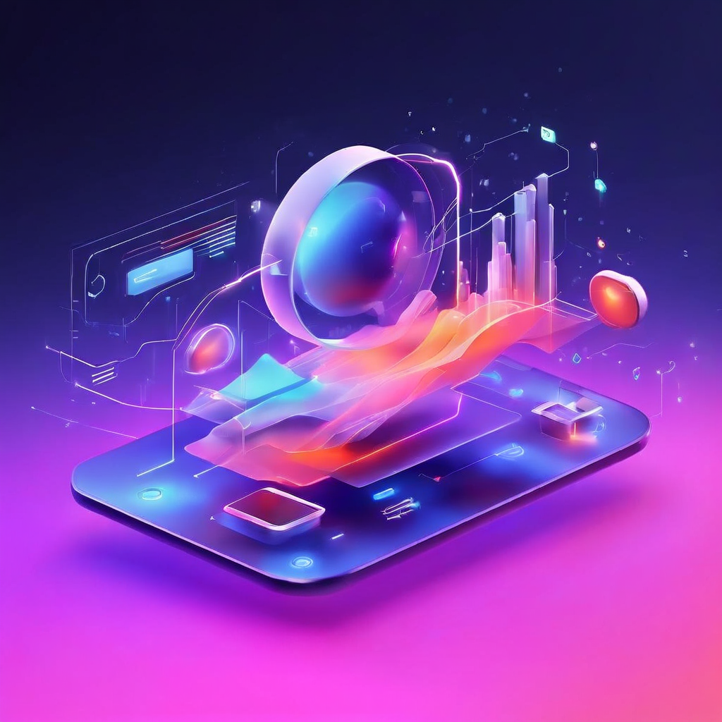 A premium digital platform interface showing abstract Over Under line movement with cloud layers, data flow, and secure online...